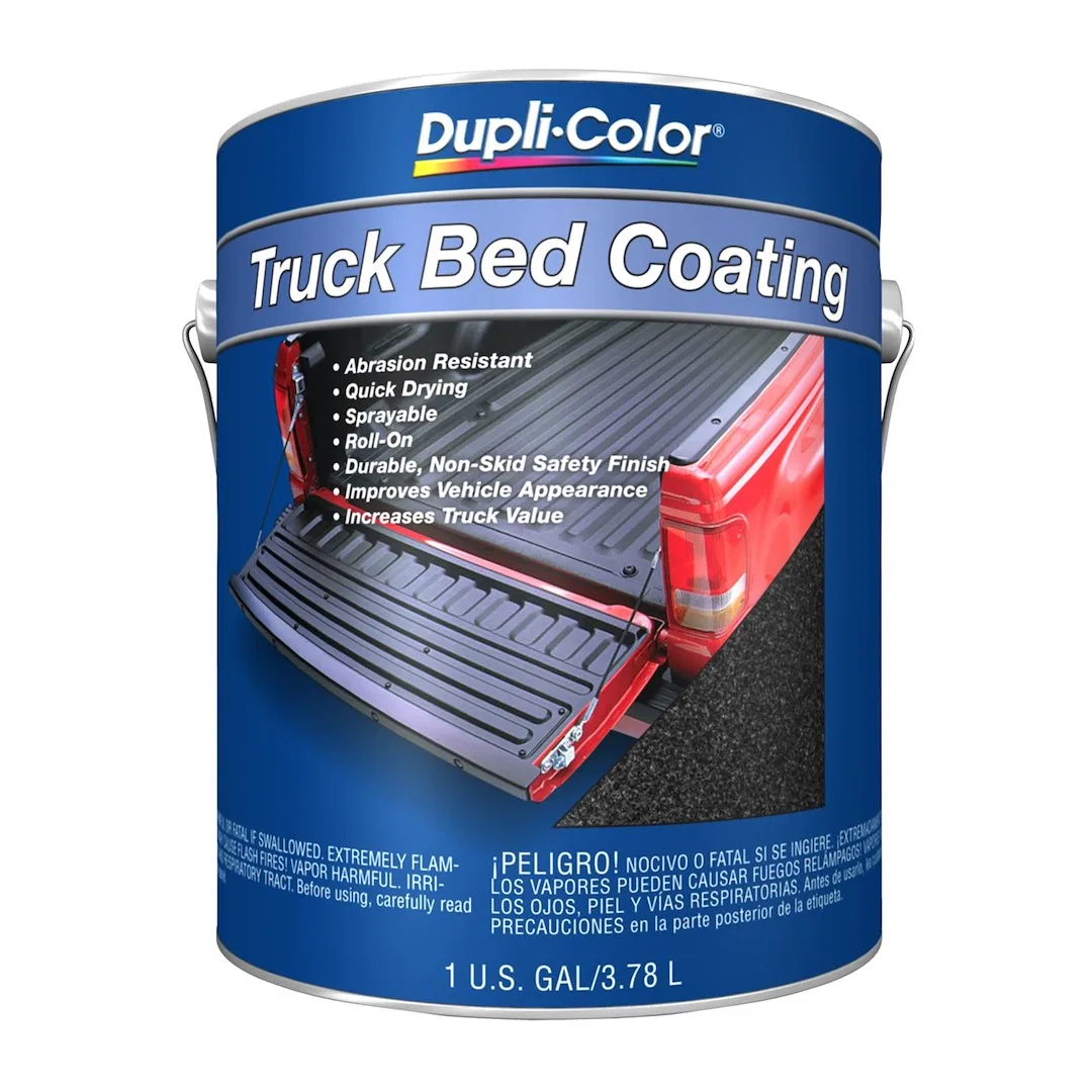 TRG252 – VHT Bed Liner, Paint-On Covers 100 Square Foot Area Black Vinyl Polymer 1 Gallon